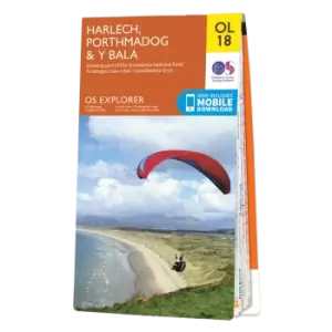Image of Map of Harlech, Porthmadog & Y Bala