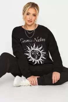 image of Sun & Moon 'Cosmic Nature' Sweatshirt