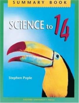 Image of Science to 14. Ks3 Summary Book by Stephen Pople Paperback
