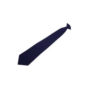 image of Click Workwear Clip on Tie Navy Blue