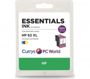 Image of Essentials HP 62XL Tri Colour Ink Cartridge