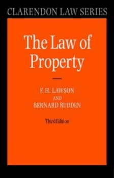 Image of The Law of Property by F H Lawson Book