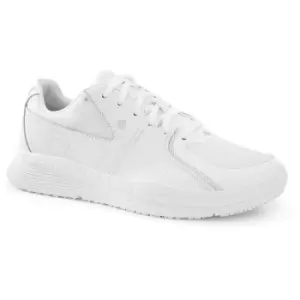 image of Shoes For Crews Womens/Ladies Condor Leather Shoes (6.5 UK) (White) - White