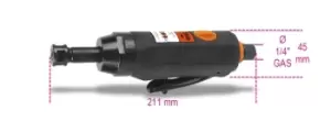 image of Beta Tools 1934BV Low-Speed Air Tyre Buffer 3700rpm Chuck Ø 3/6mm 6.2bar 370W