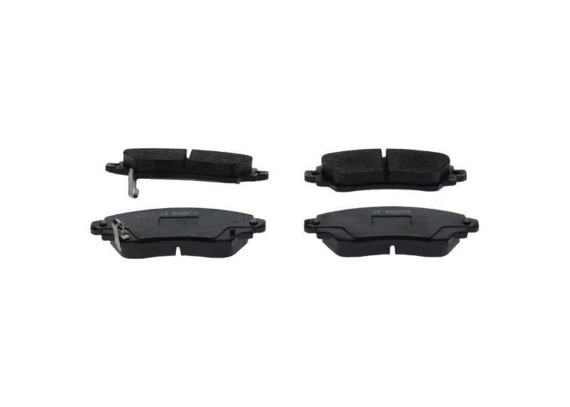 Image of Bosch 0 986 495 132 Brake pad set with acoustic wear warning, with mounting manual Low-Metallic Brake Pad Set,disc brake (402)