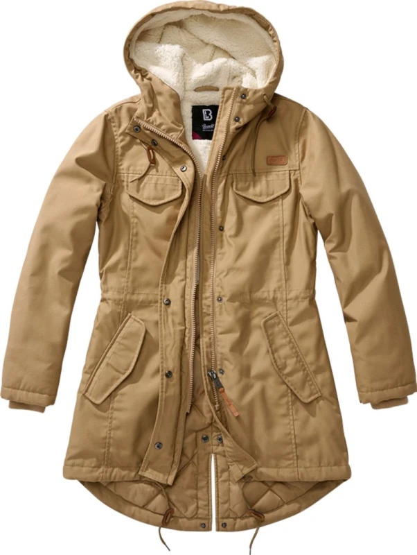 Image of Brandit Marsh Lake Ladies Jacket, brown, Size M for Women