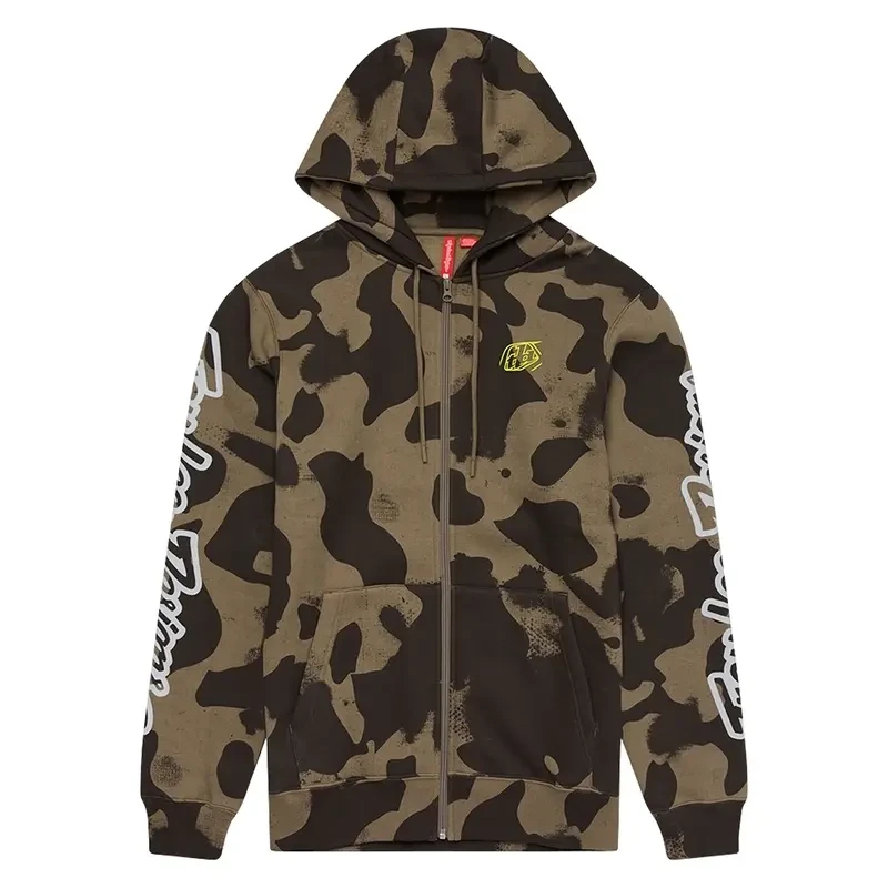 Image of Zip-up hoodie Troy Lee Designs Branded Vert Male S