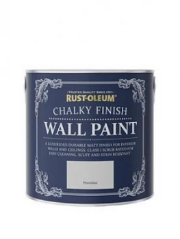 Image of Rust-Oleum Rust-Oleum Chalky Wall Paint Porcelain 2.5L