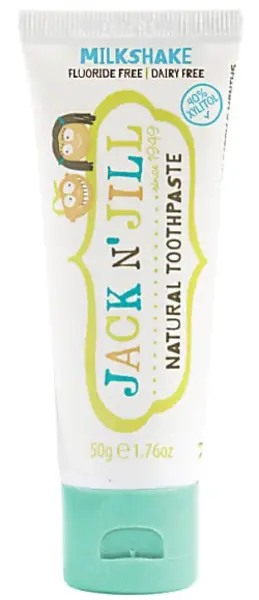 image of Jack N Jill Natural Milkshake Toothpaste 50g