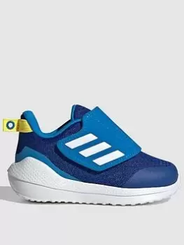 Image of adidas Infant Eq21 Run 2.0 Ac, Blue/White, Size 4