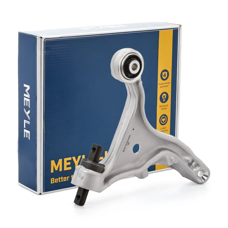 Image of MEYLE 516 050 0018/HD Suspension arm Control Arm, Aluminium, Quality, Front Axle Right, with rubber mount Aluminium Track Control Arm (273)