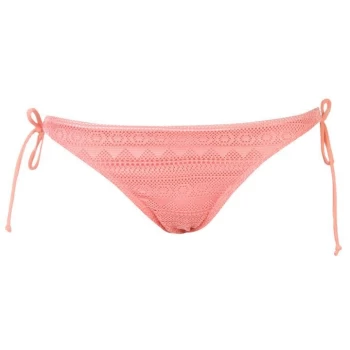 Image of SoulCal Lace Tie Bikini Briefs Ladies - Pink