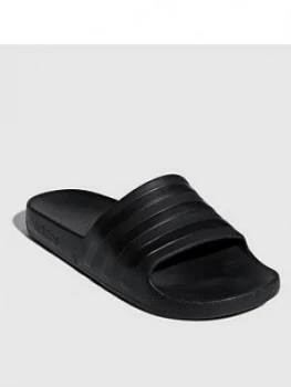 Image of adidas Adilette Aqua Slides - Black, Size 11, Men