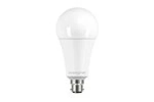 image of Integral Classic Globe (GLS) 18W (120W) 2700K 1921lm B22 Non-Dimmable Frosted Lamp