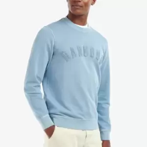 Image of Barbour Heritage Prep Logo Cotton Sweatshirt - L