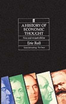 Image of A History of Economic Thought by Eric Roll of Ipsden K.C.M.G. C.B. Paperback