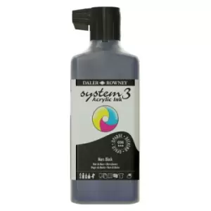 Daler-Rowney System3 Ink 180ml Mars Black