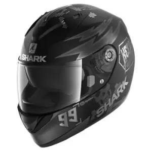 Image of Shark Ridill 1.2 Catalan Bad Boy KAS Mat Black Anthracite Silver L