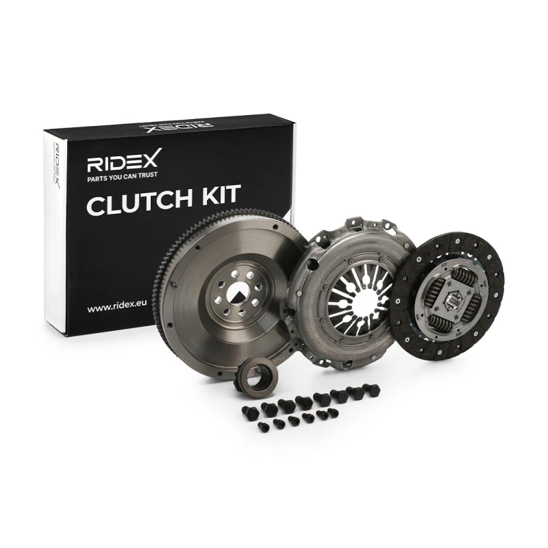 Image of RIDEX 479C3199 Clutch with clutch pressure plate, Requires special tools for mounting, for vehicles with push type clutch Clutch Kit (479)