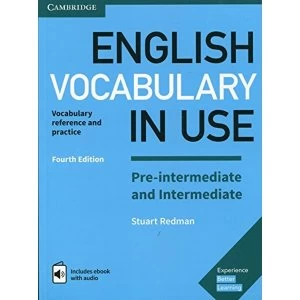 Image of English Vocabulary in Use Pre-intermediate and Intermediate Book with Answers and Enhanced eBook Vocabulary Reference and...