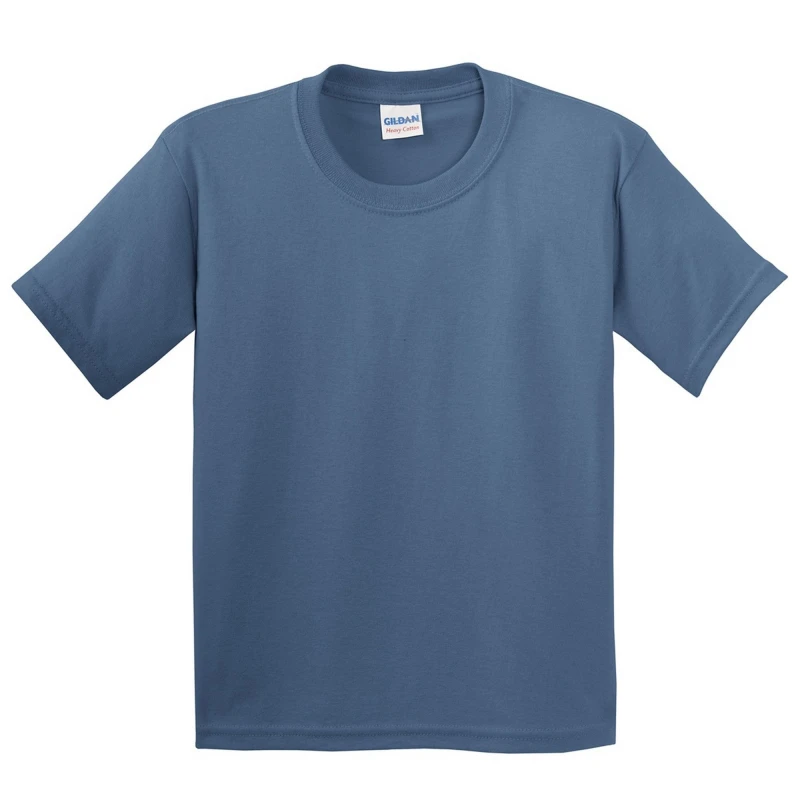 Image of Gildan Heavy Cotton T-Shirt Pack of 2 Blue unisex