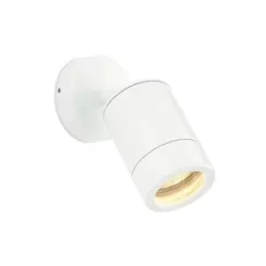 Image of Netlighting Odyssey Outdoor Spot Wall IP65 7W Gloss White Paint & Clear Glass -