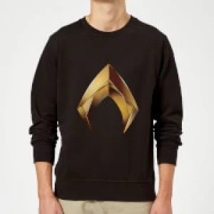Image of Aquaman Symbol Sweatshirt - Black