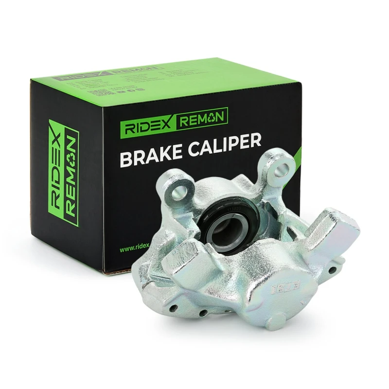 Image of RIDEX REMAN 78B0102R Brake caliper Rear Axle, without holder Cast Iron Brake Caliper (78)