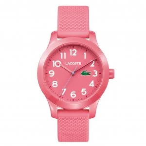 image of Lacoste Pink Silicone Strap Watch