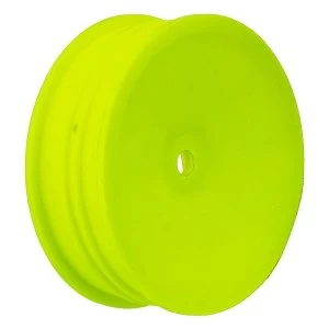Image of Team Associated Buggy Wheels 2wd Slim Front 2.2" 12mm Hex Yellow