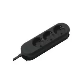 Image of Bachmann 387.172 power extension 5m 3 AC outlet(s) Black