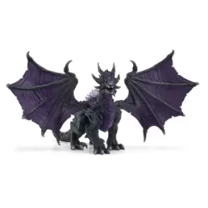 Image of Schleich Eldrador Creatures Shadow Dragon Toy Figure, 7 to 12...