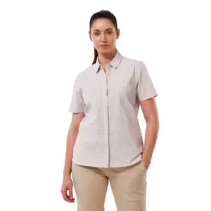 Image of Craghoppers Womens Nasima Short Sleeve Walking Shirt 10 - Bust 34' (86cm)