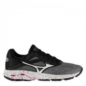 Image of Mizuno Wave Rider 23 Ladies Running Shoes - Grey/White