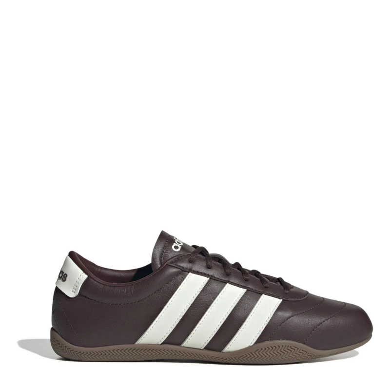 Image of adidas Grand Court Lo Shoes Brown/White female 6 (39.3)
