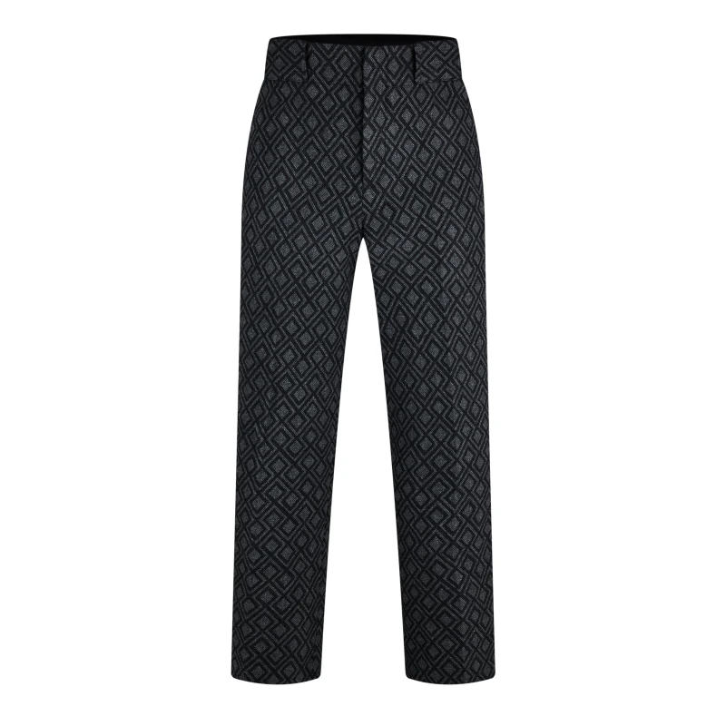Image of Armani Exchange Mens Slim Fit Trousers Grigio male 40