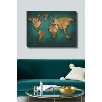 Image of Kanvas Tablo (70 x 100) - 116 Multicolor Decorative Canvas Painting