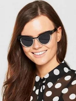 image of Max Mara Ingrid Sunglasses Black Women