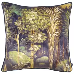 image of Forbidden Forest Cushion Ebony, Ebony / 55 x 55cm / Polyester Filled