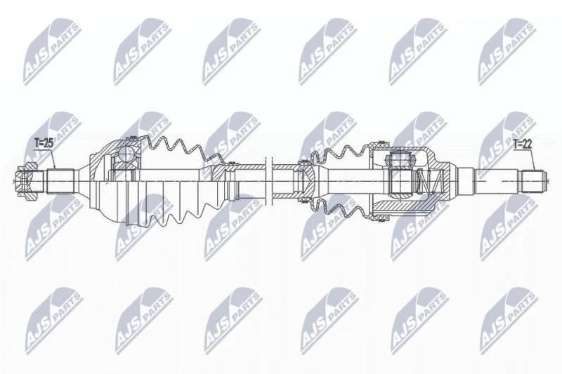 Image of NTY Drive shaft NTY NPW-CT-113