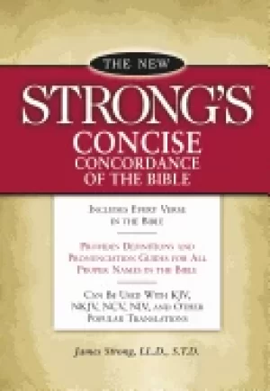 Image of new strongs concise concordance of the bible