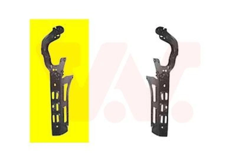 Image of VAN WEZEL Wheel arch liner VAN WEZEL 0156671