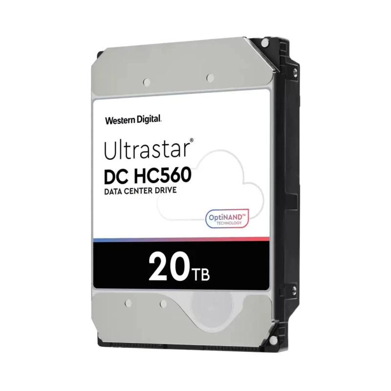 Image of Western Digital Western Digital Ultrastar DC HC560 internal hard drive 20 TB 7200 RPM 3.5" SAS 0F38652