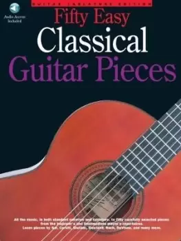 Image of 50 Easy Classical Guitar Pieces by Jerry Willard