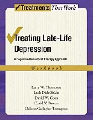 Image of treating late life depression a cognitive behavioral therapy approach workb