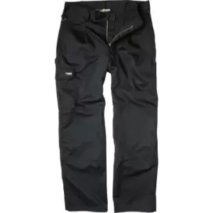 Image of Apache Mens APIND Industry Work Trousers Black 28" 29"