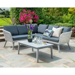 image of Norfolk Leisure Chedworth Outdoor Corner Lounge Set - Grey