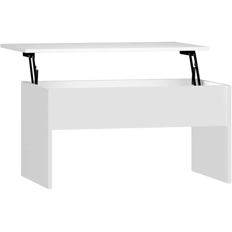 Image of VIDAXL Vidaxl - Coffee Table White 80x50.5x41.5cm Engineered Wood 8720286970904