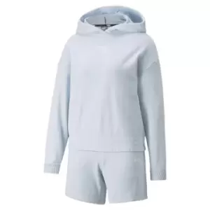Image of Puma Short Set Womens - Blue