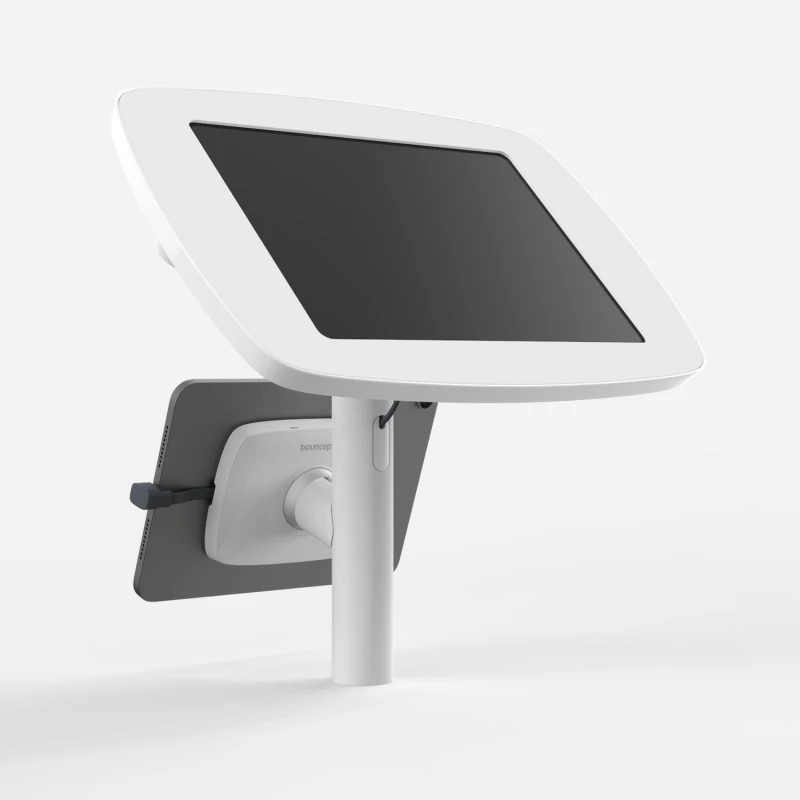 Image of Bouncepad Original Twin Apple iPad Pro 1st, 2nd, 3rd and 4th Gen 11.0 (2018 - 2022) White Exposed Front Camera and Home Button TW-W4-P
